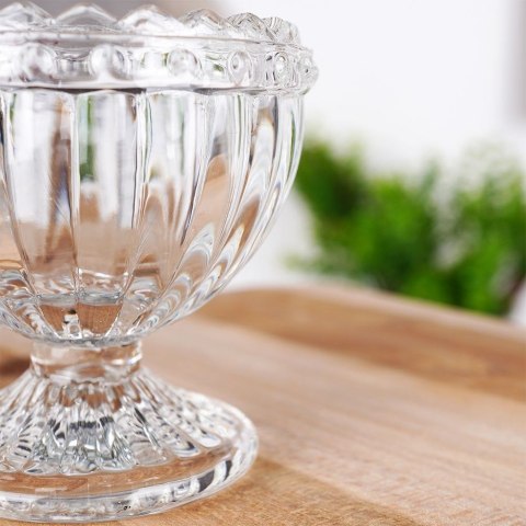 Podstawki szklane na jajko kieliszek stojak talerz do jajka 2SZT EXCELLENT HOUSEWARE 139355