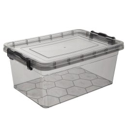 Pojemnik do przechowywania żywności z pokrywką szary GREY duży 14L ORION 127313