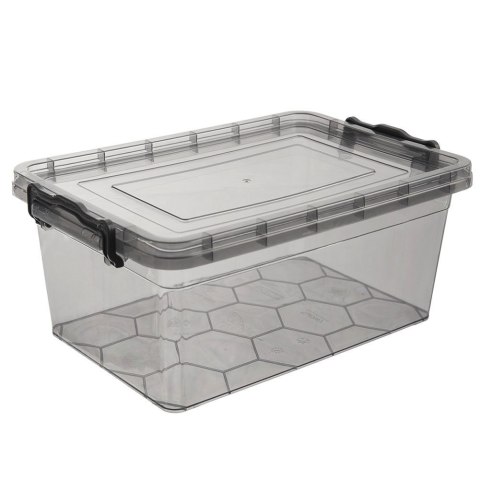 Pojemnik do przechowywania żywności z pokrywką szary GREY duży 14L ORION 127313