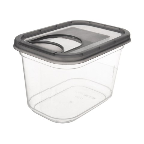 Pojemnik na produkty sypkie suche z dozownikiem GREY 1.3L ORION 127185
