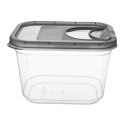 Pojemnik na produkty sypkie suche z dozownikiem GREY 1.3L ORION 127185