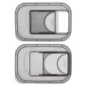 Pojemnik na produkty sypkie suche z dozownikiem GREY 1.3L ORION 127185