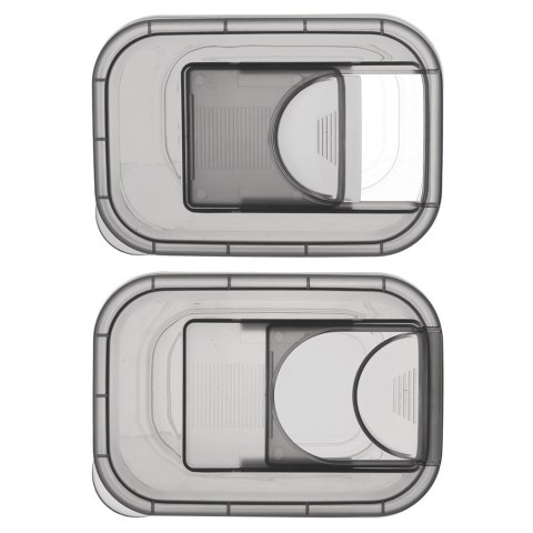 Pojemnik na produkty sypkie suche z dozownikiem GREY 1.3L ORION 127185