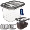 Pojemnik na produkty sypkie suche z dozownikiem GREY 1.3L ORION 127185