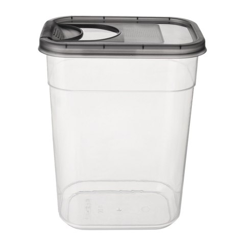 Pojemnik na produkty sypkie suche z dozownikiem GREY 1.9L ORION 127186