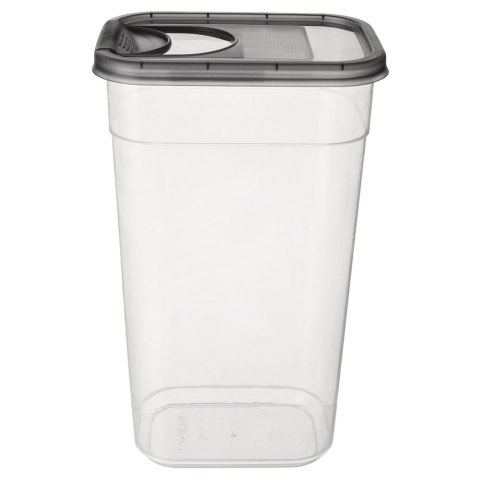 Pojemnik na produkty sypkie suche z dozownikiem GREY 3.2L ORION 127187