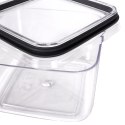 Pojemnik na żywność jedzenie pokarm kwadratowy 500 ml EXCELLENT HOUSEWARE 259142