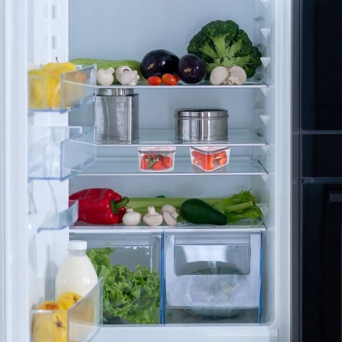 Pojemnik na żywność jedzenie pokarm kwadratowy 500 ml EXCELLENT HOUSEWARE 259142