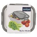 Pojemnik na żywność składany silikonowy z pokrywką i uszczelką KEMP 1L ORION 127159