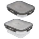 Pojemnik na żywność składany silikonowy z pokrywką i uszczelką KEMP 780 ml ORION 127158