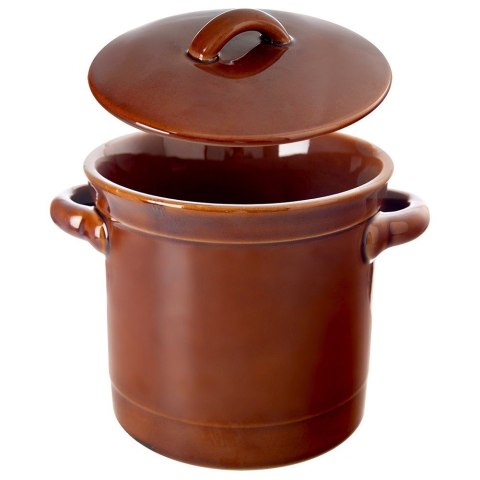 Pojemnik naczynie garnek do kiszenia ceramiczny z pokrywką 1L ORION 127610