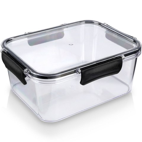 Pojemnik plastikowy na żywność jedzenie z pokrywką i uszczelką 1.8L EXCELLENT HOUSEWARE 259242