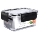 Pojemnik plastikowy na żywność jedzenie z pokrywką i uszczelką 400 ml EXCELLENT HOUSEWARE 259240
