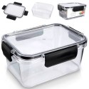Pojemnik plastikowy na żywność jedzenie z pokrywką i uszczelką 950 ml EXCELLENT HOUSEWARE 259241