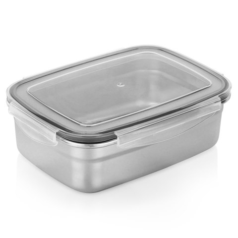 Pojemnik stalowy na żywność z pokrywką i uszczelką 1.25L EXCELLENT HOUSEWARE 229214