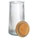 Pojemnik szklany na produkty sypkie suche z pokrywką i uszczelką 1.3L EXCELLENT HOUSEWARE 229122