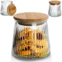 Pojemnik szklany na produkty sypkie suche z pokrywką i uszczelką 600 ml EXCELLENT HOUSEWARE 229120