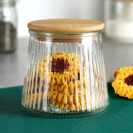 Pojemnik szklany na produkty sypkie suche z pokrywką i uszczelką 600 ml EXCELLENT HOUSEWARE 229120