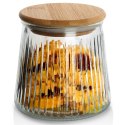 Pojemnik szklany na produkty sypkie suche z pokrywką i uszczelką 600 ml EXCELLENT HOUSEWARE 229120