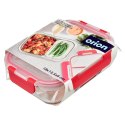 Pojemnik szklany żaroodporny na żywność z pokrywką dzielony 550ml ORION 129227