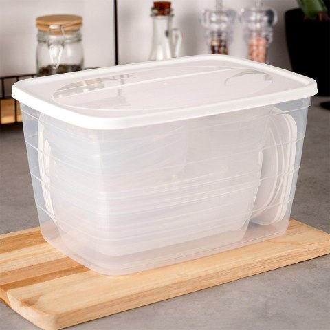 Pojemniki do przechowywania żywności jedzenia z pokrywką 11-ele EXCELLENT HOUSEWARE 229177