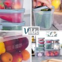 Pojemniki do przechowywania żywności z pokrywką 10-ele VILDE 259632