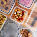 Pojemniki plastikowe do przechowywania żywności 5 rozmiarów 12-ele VILDE 229158