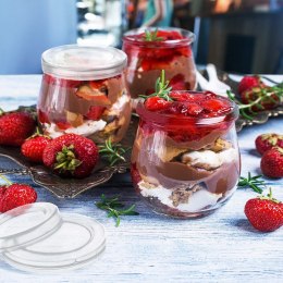 Pokrywki do słoika na jogurt 6.2 cm pokrywka 12 sztuk ORION 154110
