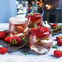Słoiki na jogurt i desery dżem 130ml pojemniki słoiczki słoiki 12SZT ORION 121795