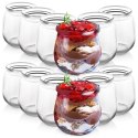 Słoiki na jogurt i desery dżem 200ml pojemniki słoiczki słoiki 12SZT ORION 121796