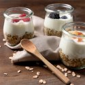 Słoiki na jogurt i desery dżem 200ml pojemniki słoiczki słoiki 12SZT ORION 121796