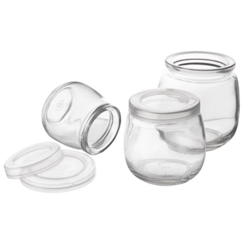 Słoiki na jogurt i desery dżem 200ml pojemniki słoiczki słoiki 12SZT ORION 121796