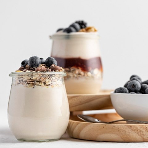 Słoiki na jogurt i desery dżem 300ml pojemniki słoiczki słoiki 12SZT ORION 121797