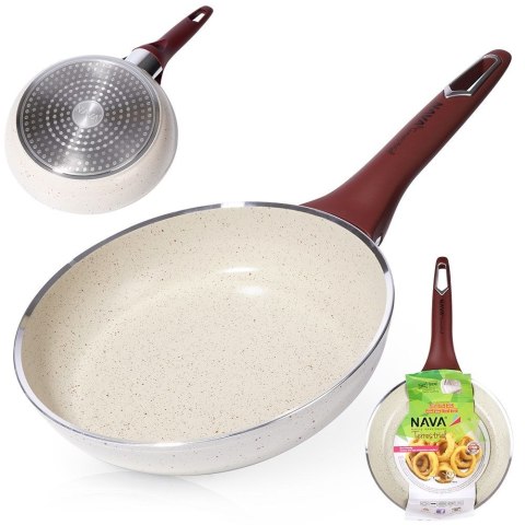 Patelnia ceramiczna granitowa nieprzywierająca indukcja TERRESTRIAL 20 cm NAVA 10-044-001