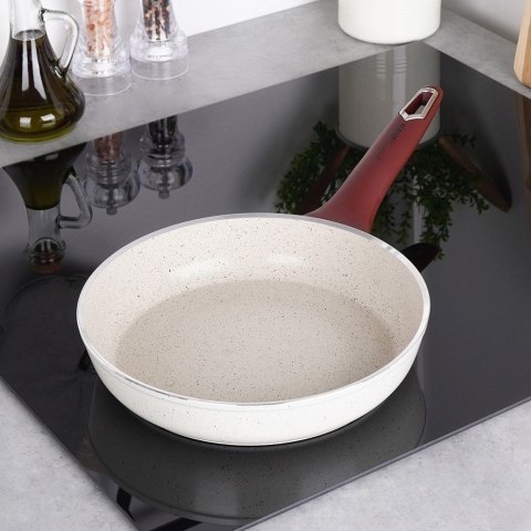 Patelnia ceramiczna granitowa nieprzywierająca indukcja TERRESTRIAL 24 cm NAVA 10-044-002