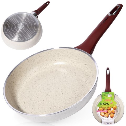 Patelnia ceramiczna granitowa nieprzywierająca indukcja TERRESTRIAL 24 cm NAVA 10-044-002