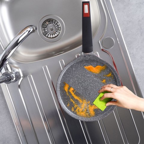 Patelnia do naleśników naleśnikowa granitowa TAURUS 24 cm NAVA 10-144-062