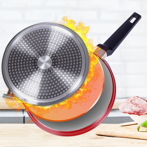 Patelnia do naleśników naleśnikowa granitowa TAURUS 24 cm NAVA 10-144-062