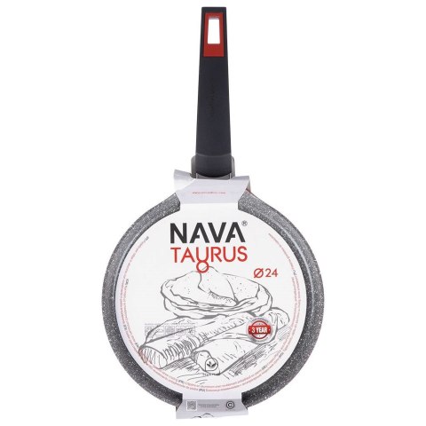 Patelnia do naleśników naleśnikowa granitowa TAURUS 24 cm NAVA 10-144-062