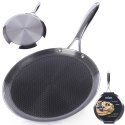 Patelnia do naleśników naleśnikowa stalowa NON-STICK indukcja COOKCELL 29 cm ORION 113202