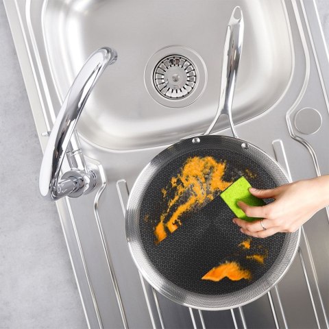 Patelnia do naleśników naleśnikowa stalowa NON-STICK indukcja COOKCELL 29 cm ORION 113202