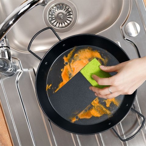 Patelnia do smażenia paelli stalowa duża 30 cm EXCELLENT HOUSEWARE 259094