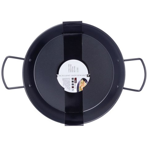 Patelnia do smażenia paelli stalowa duża 30 cm EXCELLENT HOUSEWARE 259094