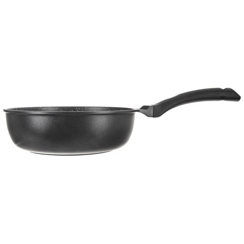 Patelnia głęboka granitowa nieprzywierająca indukcja NON-STICK wysoka GRANDE 28 cm ORION 113207