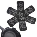 Patelnia głęboka granitowa nieprzywierająca indukcja NON-STICK wysoka GRANDE 28 cm ORION 113207