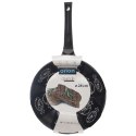 Patelnia głęboka granitowa nieprzywierająca indukcja NON-STICK wysoka GRANDE 28 cm ORION 113207