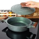 Patelnia głęboka nieprzywierająca indukcja NON-STICK z pokrywką OMEGA 26 cm 3.5L NAVA 10-255-035