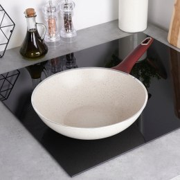 Patelnia głęboka wok granitowa indukcja TERRESTRIAL 28 cm NAVA 10-044-008