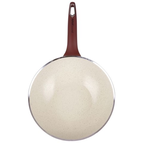 Patelnia głęboka wok granitowa indukcja TERRESTRIAL 28 cm NAVA 10-044-008