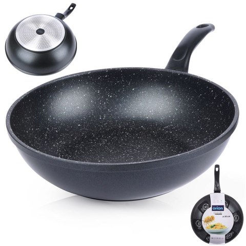 Patelnia głęboka wok granitowa nieprzywierająca indukcja GRANDE 30 cm ORION 112968